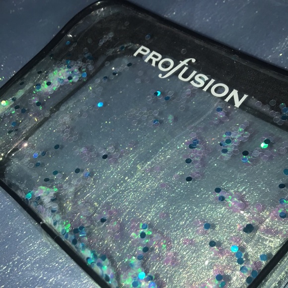 6/$15 Profusion Cosmetics Clear Glitter Cosmetic Bag - Picture 2 of 5